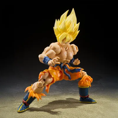 Image de Dragon Ball S.H. Figuarts Actionfigur Super Saiyan Son Goku Legendary Super Saiyan (Best Selection) 15 cm