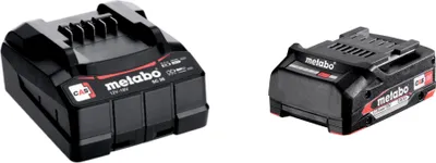 Produktbild von Metabo Basis Set 1x Li-Power Akkupack 18 V 2,0 Ah Akku ( 625596000 ) + SC 36 Ladegerät