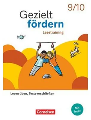 Produktbild von Gezielt fördern 9./10. Schuljahr - Lern- und Übungshefte Deutsch 2025 - Lesetraining - Lesen üben, Texte erschließen - Thematisches Arbeitsheft mit Lösungsbeileger