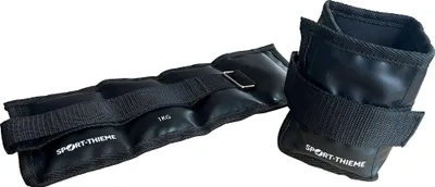 Produktbild von Sport-Thieme Gewichtsmanschetten "Allround", 1,0 kg, Schwarz