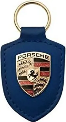 Produktbild von Original Porsche Schlüsselanhänger Wappen blau WAP0500950E