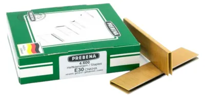 Immagine prodotto di Prebena E30CNKHA Graffette 30 mm tipo E 4600 pezzi zincate temprate