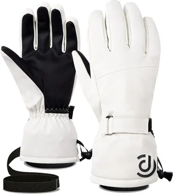 Produktbild von Winterhandschuhe für Damen und Herren, warme, wasserdichte Skihandschuhe mit Touchscreen-Funktion für kaltes Wetter