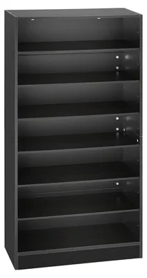 Zdjęcie produktu dla Szafka na multimedia, 7-poziomowy regał na płyty DVD, 70 x 30 x 140 cm – organizer na płyty CD, DVD, książki i gry; regał na płyty CD do salonu, domowego biura i studia nagraniowego