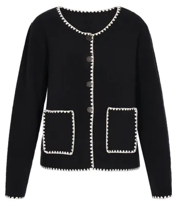 Produktbild von MALUBA Damen Cardigan - Schwarz, XS/S