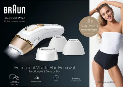 Produktbild von Braun IPL Enthaarungsgerät Silk-expert Pro PL5382