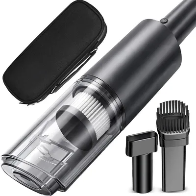 Produktbild von Leistungsstarker Akku Handstaubsauger kabellos 120W - Beutellos mit waschbarem HEPA-Filter - Mini-Staubsauger für Auto Haus Büro, Retoo