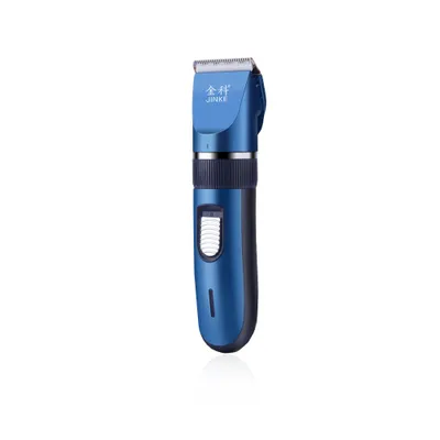 Obrázek produktu pro JINKE Hair Clipper Set Elektrický stříhací strojek na vlasy Nabíjecí USB stříhací strojek na vlasy Nízká hlučnost Péče o pokožku pro děti Dospělí s hřebenem Nůžky Příslušenství