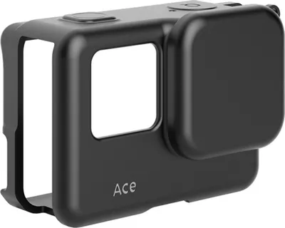 Produktbild von VRIG Sportkamera-Silikonhuelle, Schutzhuelle, Kaefig mit Objektivdeckel, kompatibel mit Insta360 Ace Kamerazubehoer