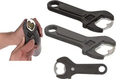 Produktbild von Schraubenschlüssel Flaschenöffner mit Magnet