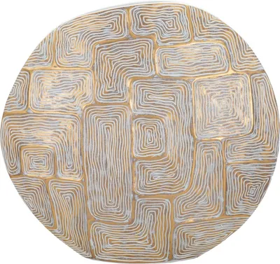 Immagine prodotto di Vaso Mauro Ferretti Eklipsen 48x13x44,5 cm bianco oro