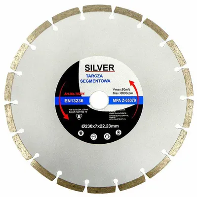 Diamanttrennscheibe SILVER 350 mm Segmentiert für Beton