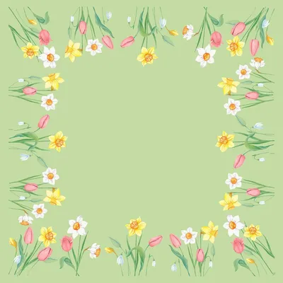 Produktbild von 100x Duni Dunisilk®-Mitteldecke 84 x 84 cm Spring Melody