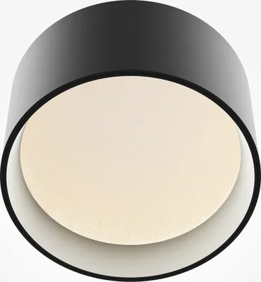 Image de Spot de plafond noir rond Ø12cm LED 12W Vega Maytoni