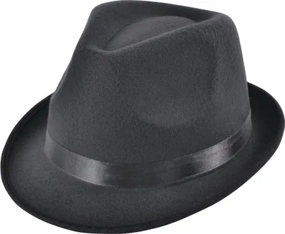Productafbeelding van Bristol Novelty Deluxe Blues-hoed voor volwassenen, uni (één maat), zwart (BN1036)