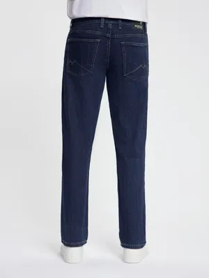 Productafbeelding van MASKOVICK Heren Jeans Regular Fit Stretch Dark Rinsed Clinton W38 L32