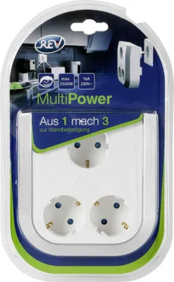 Produktbild von REV MultiPower 3-fach Steckdosenerweiterung