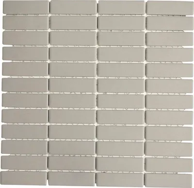 Produktbild von Keramikmosaik CU ST 031 grau 28,65x29,5 cm