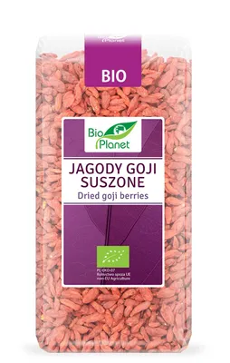 Zdjęcie produktu dla JAGODY GOJI SUSZONE250 g -PLANET
