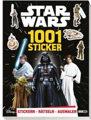 Obrázok produktu pre Star Wars: 1001 Sticker - Stickern - Rätseln - Ausmalen