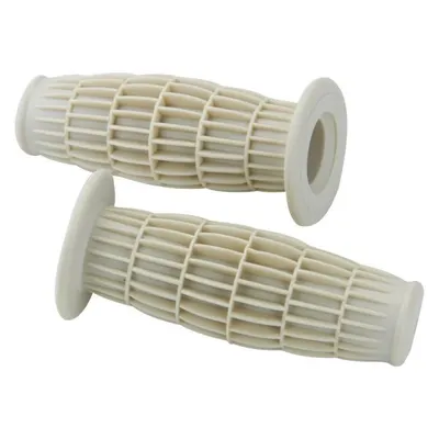 Produktbild von Griff Gummi Satz creme 22/24 mm für Hercules Puch Zündapp Kreidler Moped Mofa Mokick