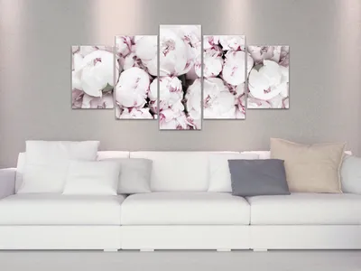 Produktbild von BLUMEN PÄONIEN Acrylglasbild Modern Wandbild Glasbilder Bilder b-C-0632-k-m