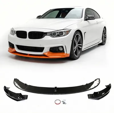 Produktbild von Frontspoiler Sport-Performance Carbon Glanz passend für BMW 4er F32 F33 F36 M-Paket