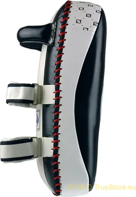 Obrázok produktu pre Fairtex Muay Thai Kick Pad - zakrivený tvar KPLC3 Fatboy, čierna/biela