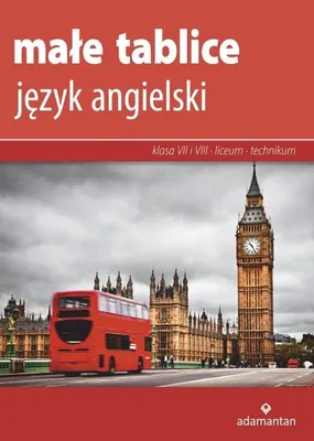 Obrázok produktu pre Język Angielski. Małe tablice ADAMANTAN w.2019