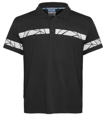 Immagine prodotto di Projob - Polo da uomo, modello "7003", tessuto piqué ET1030 (taglia XXL), colore nero