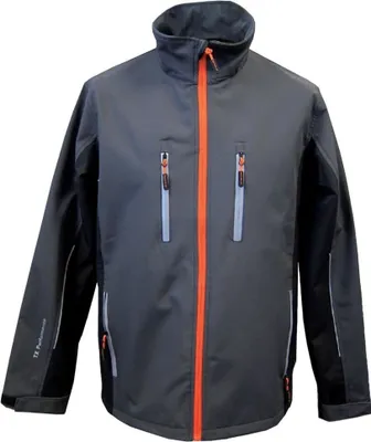 Produktbild von Terratrend Softshelljacke 61270 Gr. S grau/schwarz