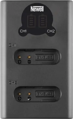 Obrázek produktu pro Dvoukanálová nabíječka Newell DL-USB-C pro baterie EN-EL23 pro Nikon