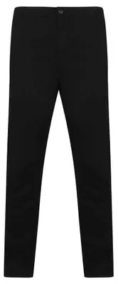Image de Henbury - Pantalon chino pour homme LT6001 (42L) (noir)