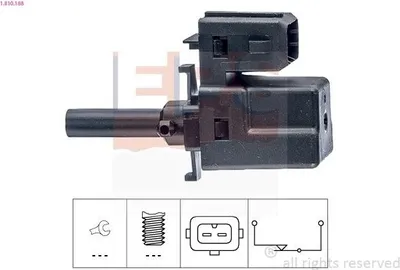 Produktbild von EPS Kupplungsschalter (GRA) 1.810.188 für FORD Fiesta Mk4 Schrägheck (JAS, JBS) mechanisch