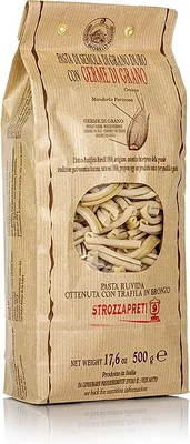 Produktbild von Strozzapreti mit Weizenkeim 500 gr Pastificio Toscano Morelli
