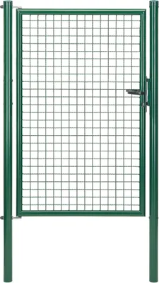 Produktbild von Alberts Wellengitter-Einzeltor verz. grün Gartentor Zauntor Hoftor Höhe: 1,50 m Breite: 1,00 m