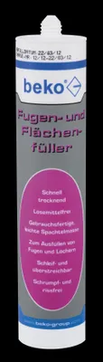 Produktbild von Beko Fugen- und Flächenfüller 310 ml weiß