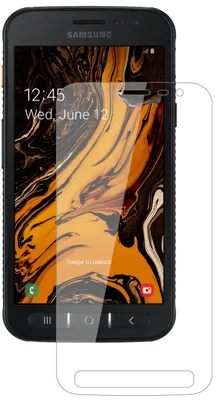 Produktbild von 2x Schutzfolie für Samsung Galaxy Xcover 4S - Anti-Shock 9H Folie dipos Glass Kunststoffglas