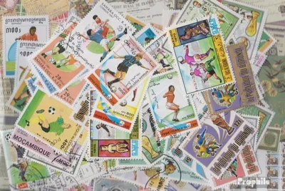 Produktbild von Briefmarken Motive 100 verschiedene Marken