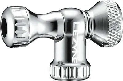 Produktbild von Lezyne Control Drive Head Only Neoprene Silver/Hi Gloss CO2-Pumpe