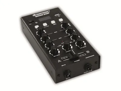 Image de OMNITRONIC GNOME-202P Mini-Mixer schwarz (10006885) (10006885)
