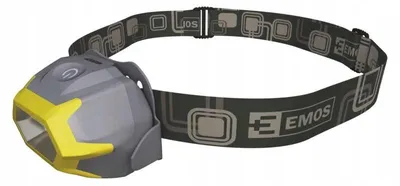 Zdjęcie produktu dla Emos P3532, Latarka czołowa, Szary, Tworzywo sztuczne ABS, IP44, COB LED, 1 lamp(y)
