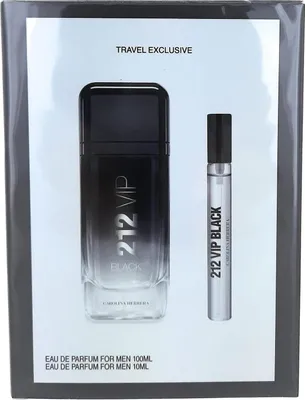 Obrázok produktu pre Carolina Herrera 212 Vip Black Cestovná sada pre mužov Parfumovaná voda v spreji 110 ml
