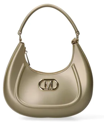 Produktbild von Damenhandtasche von Marc Ellis, aus Polyurethan, beige mit goldenen Akzenten, mit verstellbarem Schultergurt