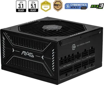 Produktbild von MSI Netzteil MAG A850GLS PCIE5       850Watt