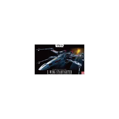 Produktbild von Bandai X-Wing Starfighter, Shuttle-Modell, Montagesatz, 1:72, X-Wing Starfighter, Unisex, Star Wars
