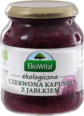 Produktbild von Rotkohl mit Apfel  340 g Ekowital