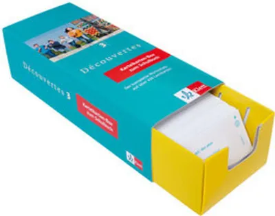 Produktbild von Découvertes 3. Vokabel-Lernbox