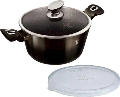 Produktbild von BerlingerHaus Berlinger Haus Braadpan glänzend schwarz 6,1 Liter 28 cm Aluminium