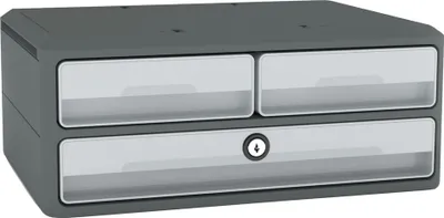 Obrázek produktu pro CEP Office Solution Schubladenbox MoovUp mit Schloss mint grau DIN A4 quer A5 quer 3
